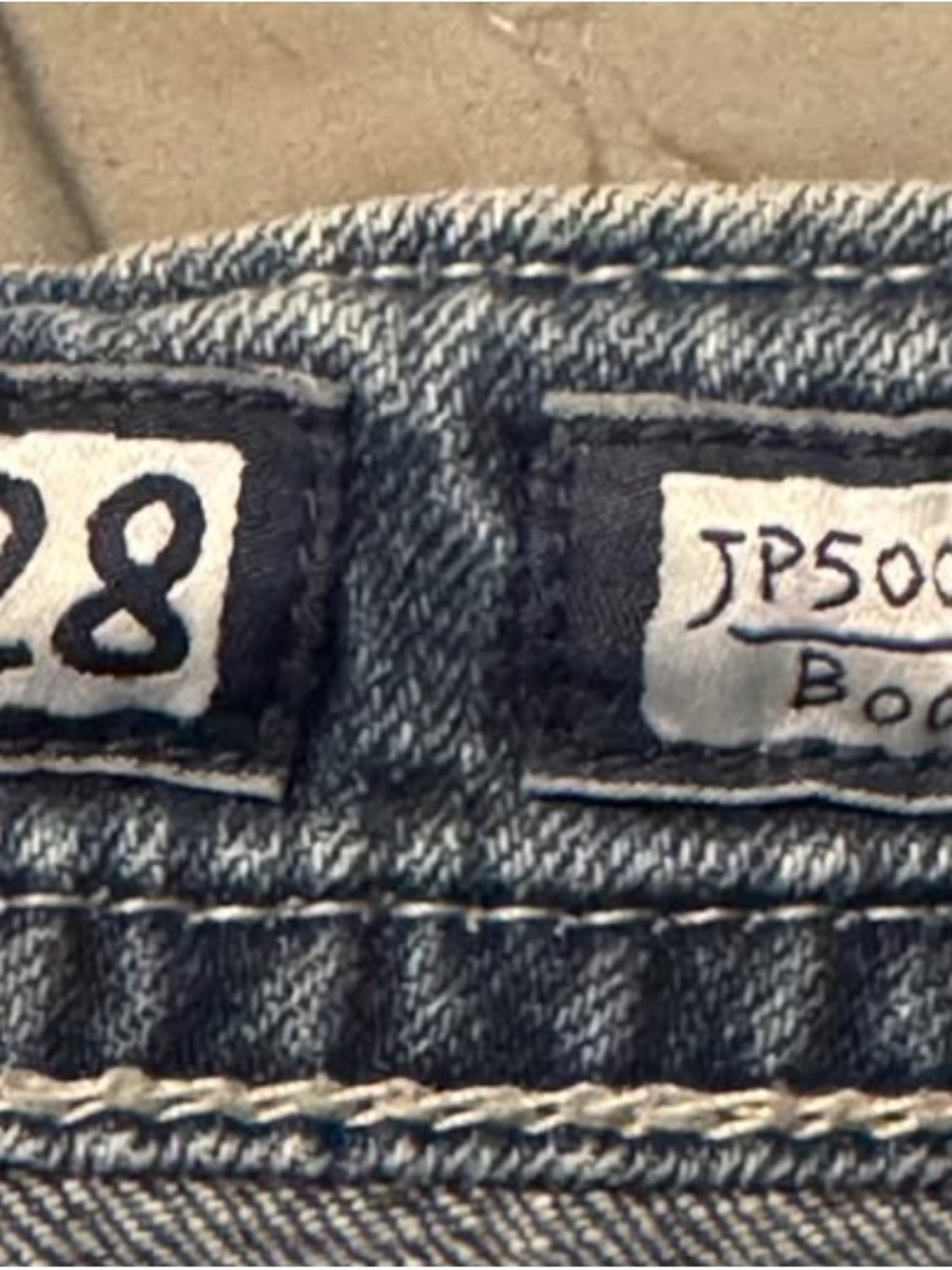 Miss Me Medium Blue Rhinestone Bootcut Jeans - Picture 9 of 9